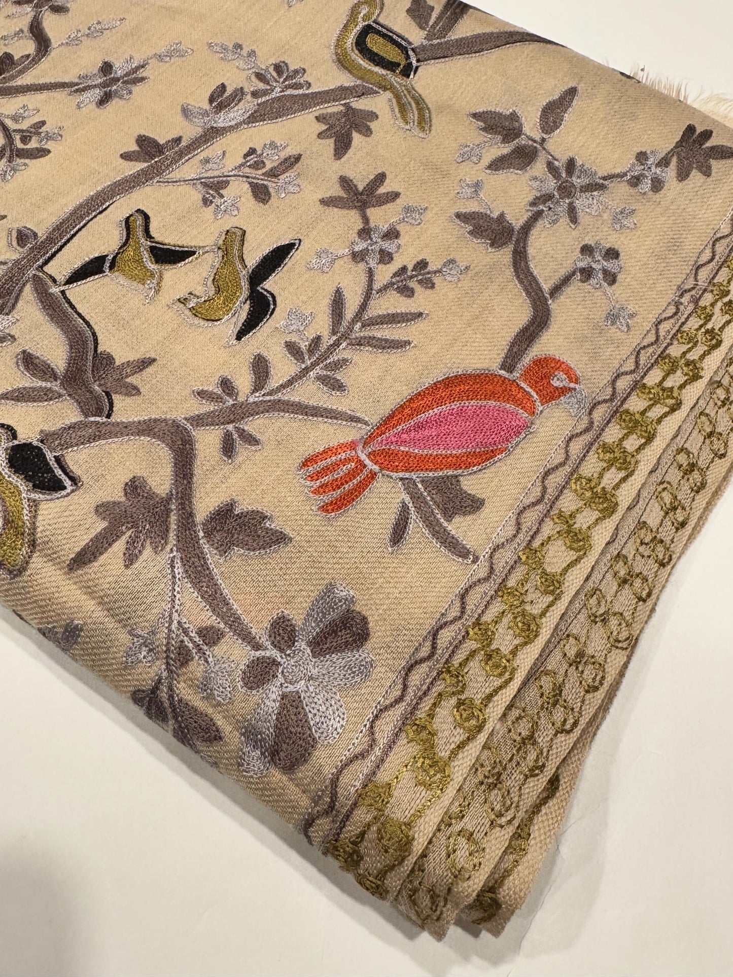 Pashmina Embroidered  Shawl