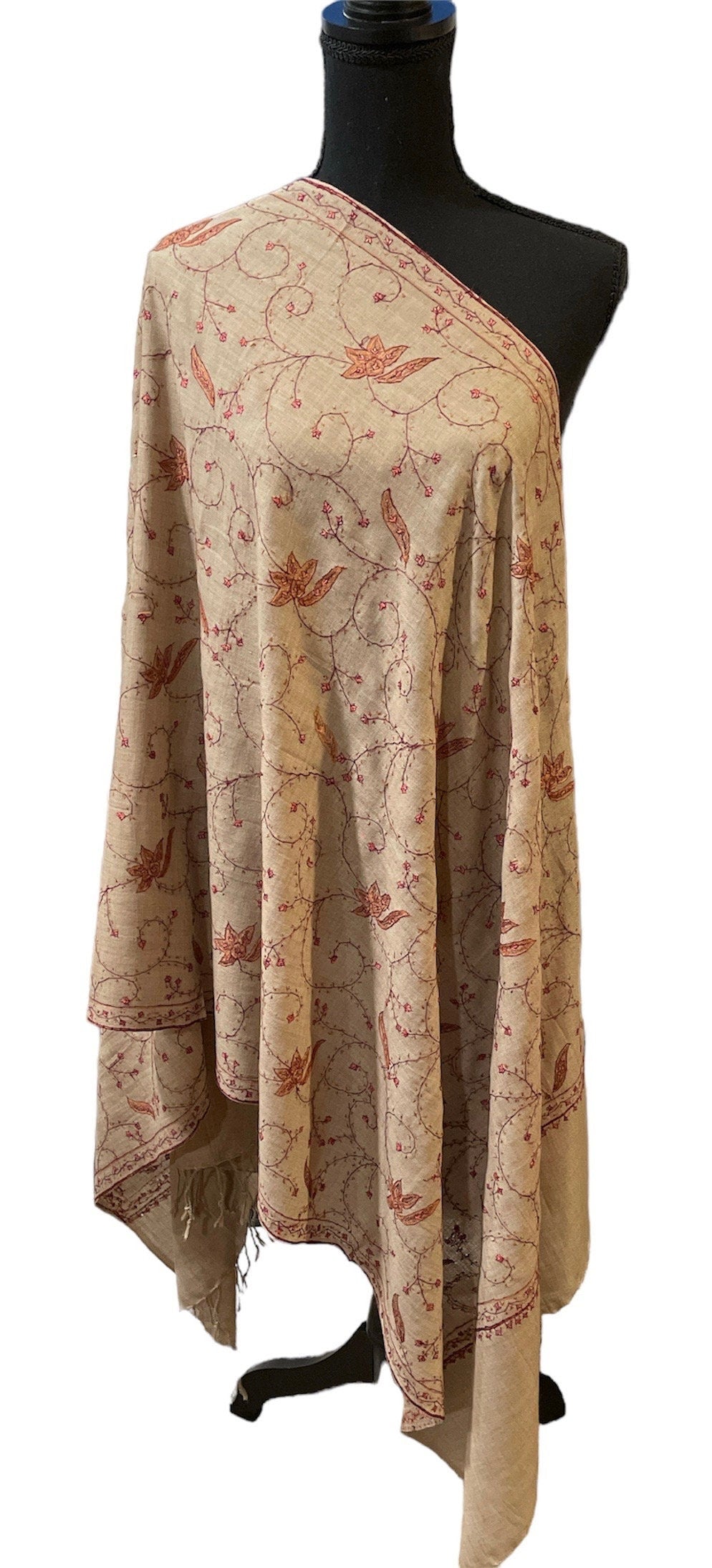 Hand Embroidered Pashmina Shawl