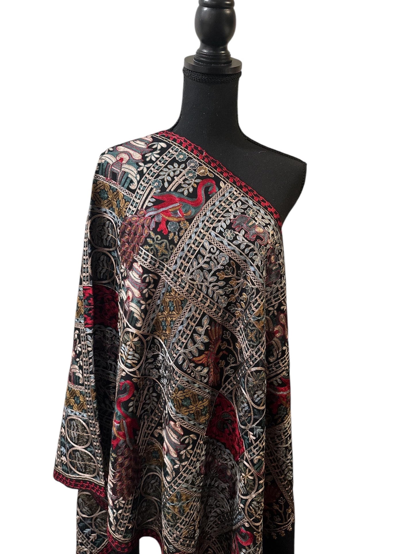 Pashmina  Embroidered Shawl
