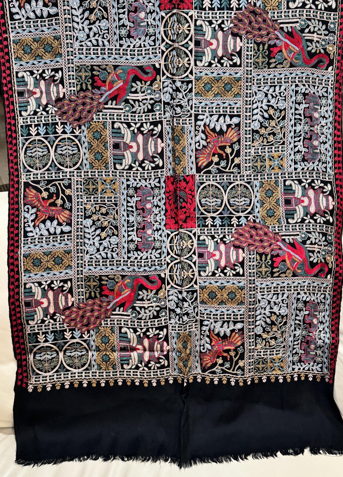 Pashmina  Embroidered Shawl