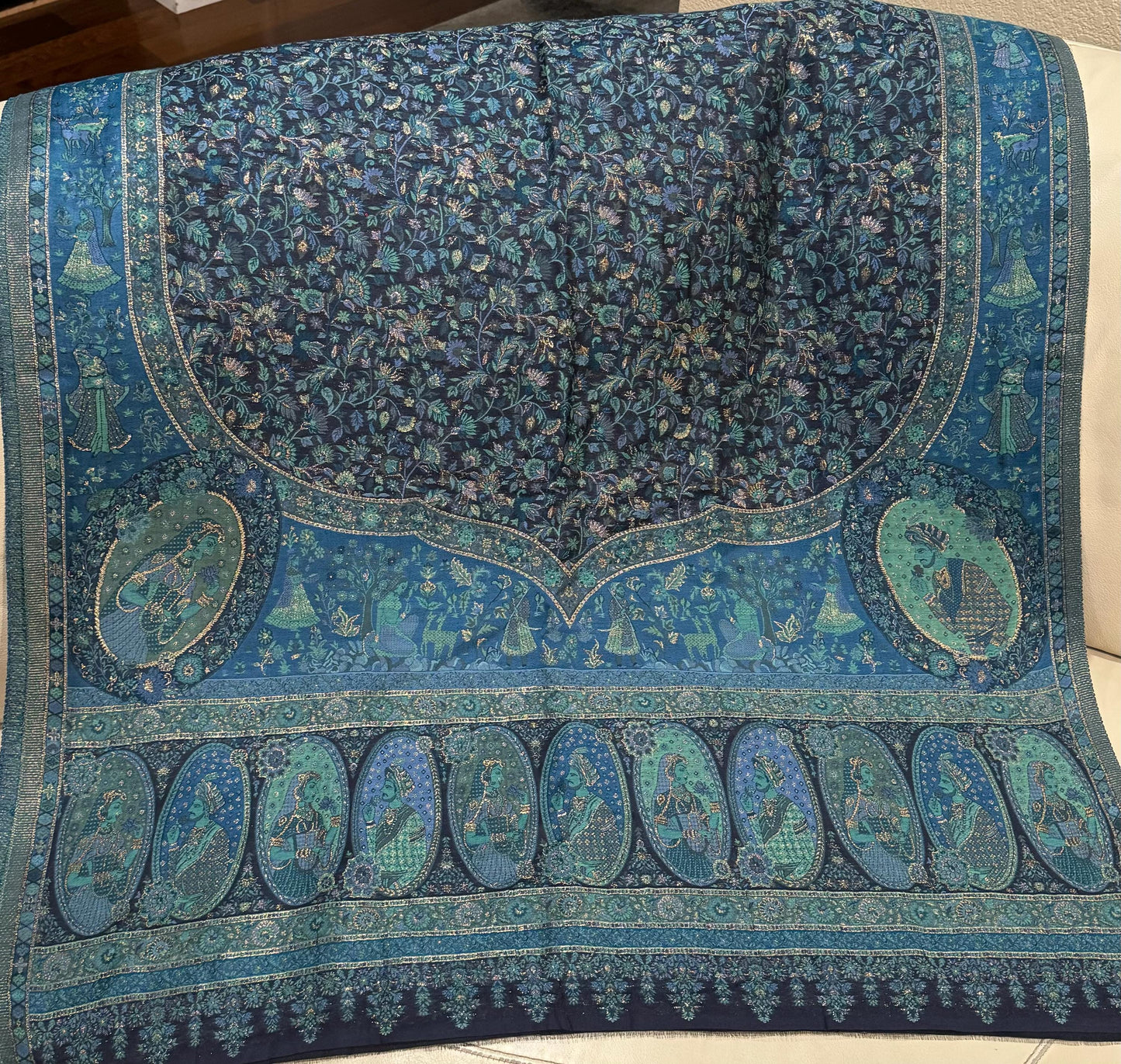 Kani Silk Pashmina Shawl