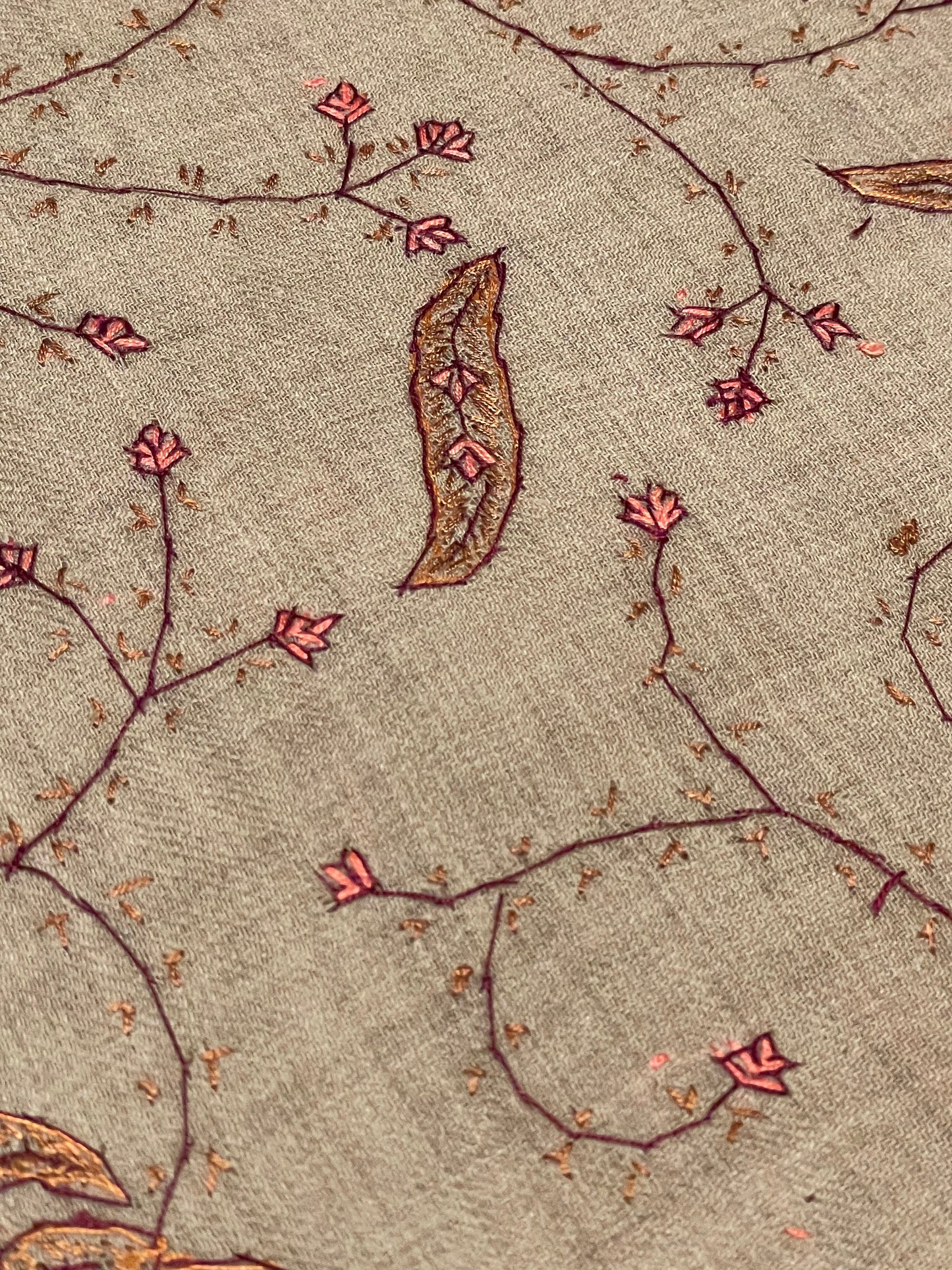 Hand Embroidered Pashmina Shawl